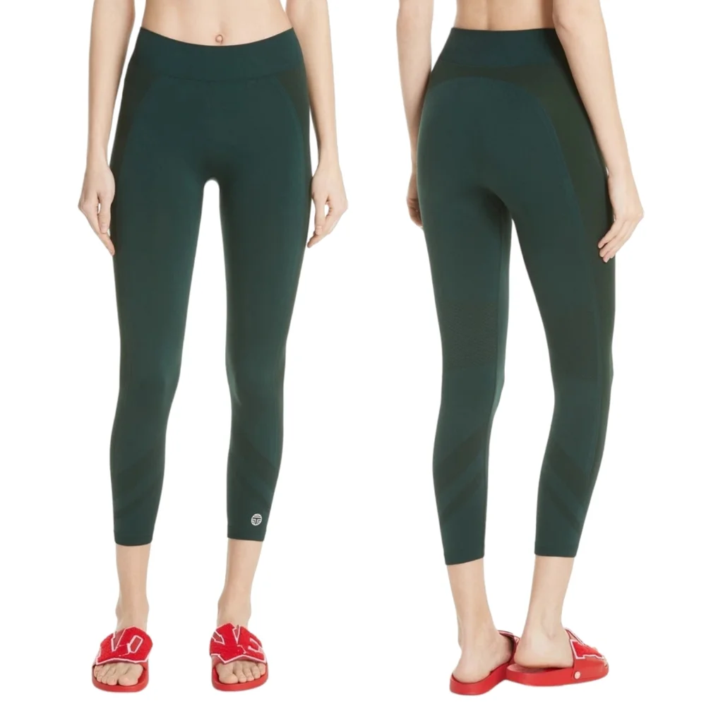 Tory Burch Sport Seamless Chevron High Waist Leggings - Picture 5 of 5
